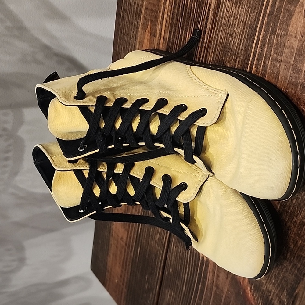 *Vintage Yellow Dr. Martens